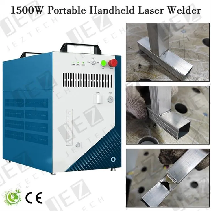 1500W قابل حمل دستگاه لیزری ولدینگ